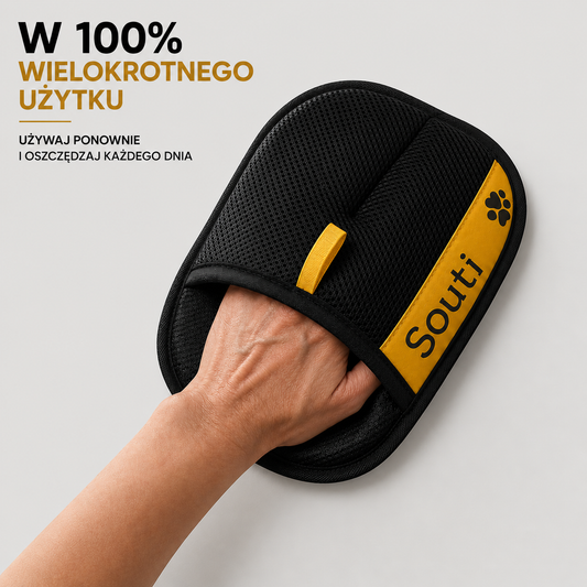 Souti™ | Rękawica do usuwania sierści