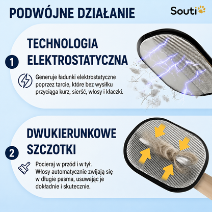 Souti™ | Rękawica do usuwania sierści